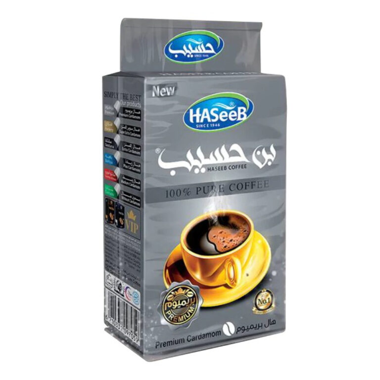 Cafea Arăbească Haseeb Premium cardamom, silver 500g