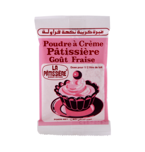 Cremă de patiserie cu aromă de căpșune