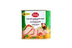 conserva carne picanta de pui halal 340g robert