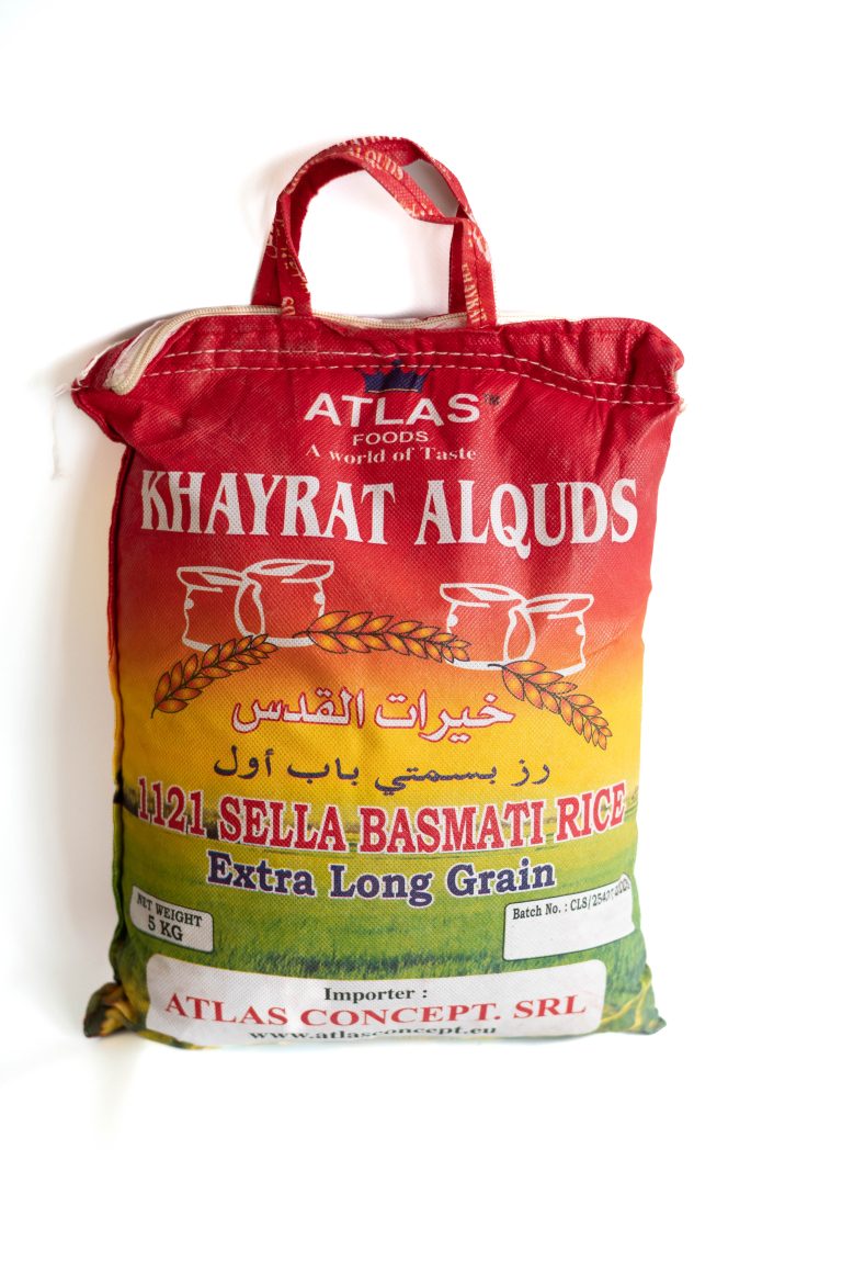 Basmati rice 1121 Sella 5kg Atlas