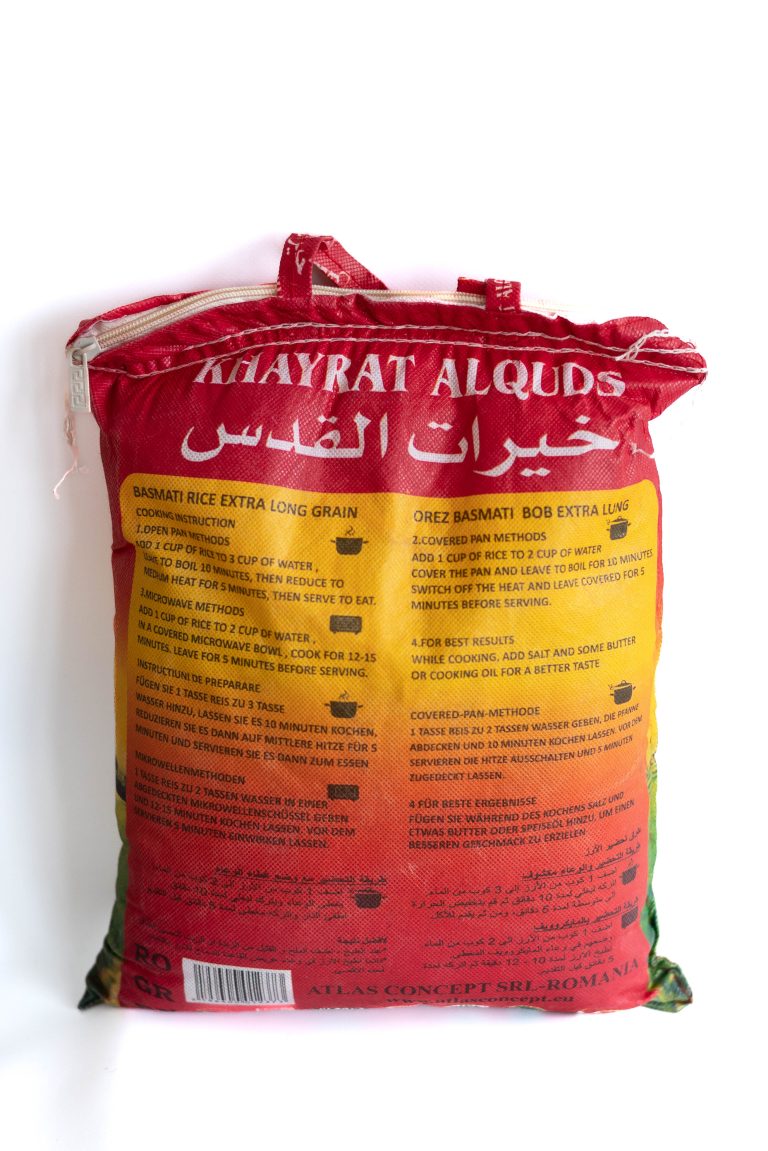 Basmati rice 1121 Sella 5kg Atlas