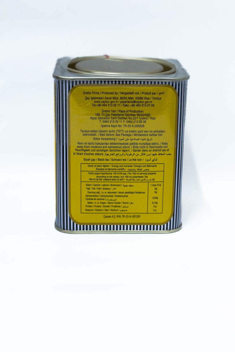 earl grey ceai negru cu bergamota 125g spate 1