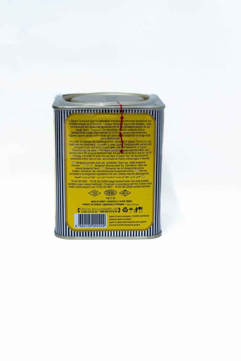 earl grey ceai negru cu bergamota 125g spate