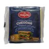 Hajdu cheddar cheese slices 200g