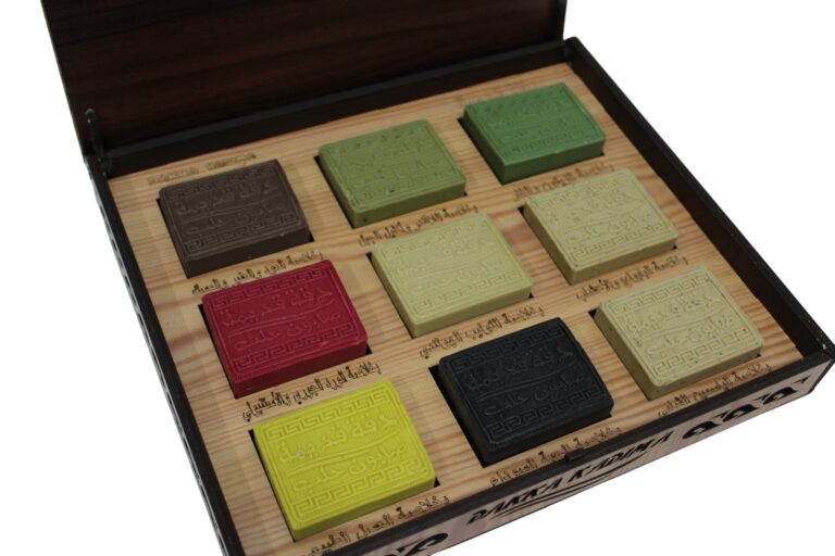 set 9 săpunuri orientale aleppo 9*65g