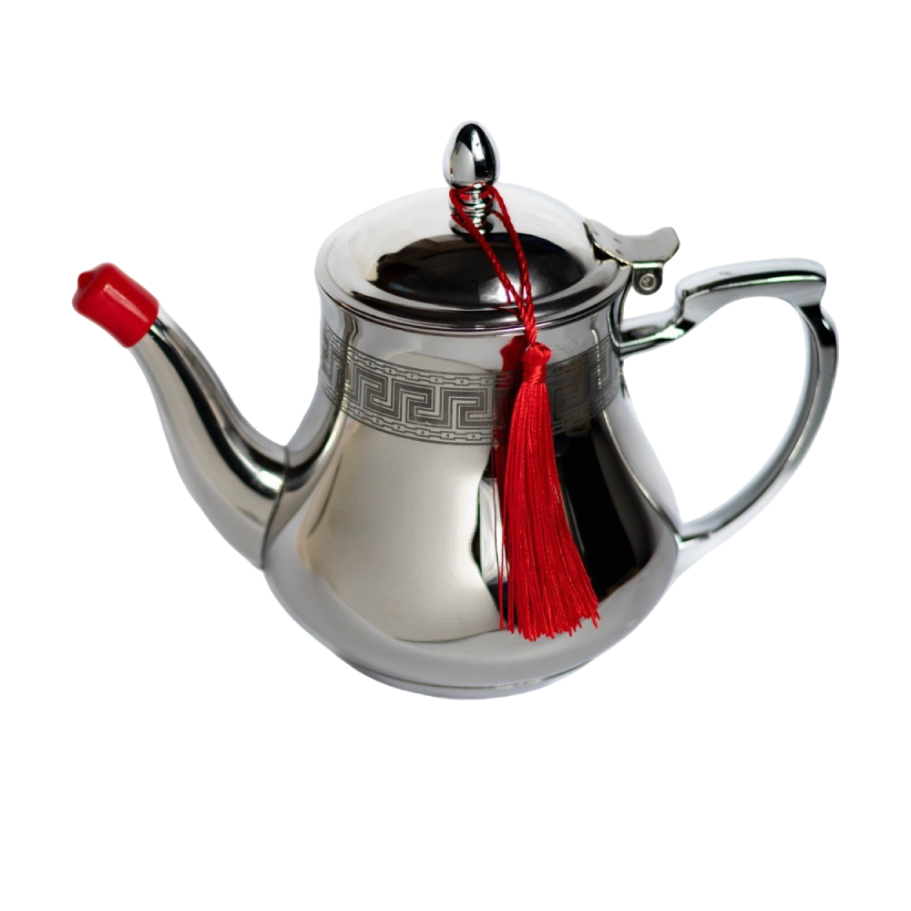 Ibric Hakal Argintiu pentru Ceai 0,8L – Design Elegant și Funcțional