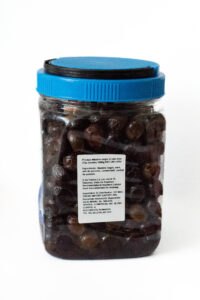 Masline negre in ulei, 1000g, Suntat