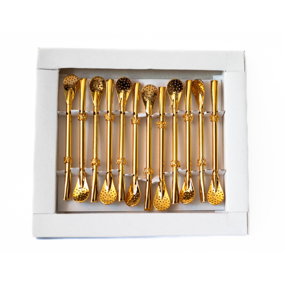 Paie Speciale pentru Ceai Mate – Set 12 Bucăți