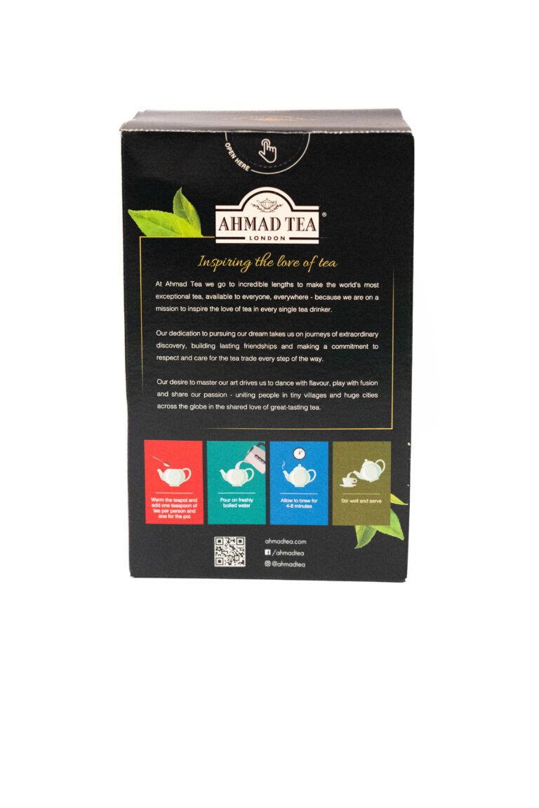 Ceai negru Ahmad Special Blend 500g spate