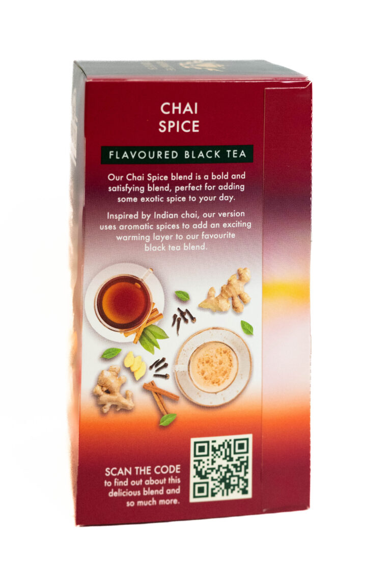 ceai negru scortisoara si ghimbir ahmad 20 plicuri spate