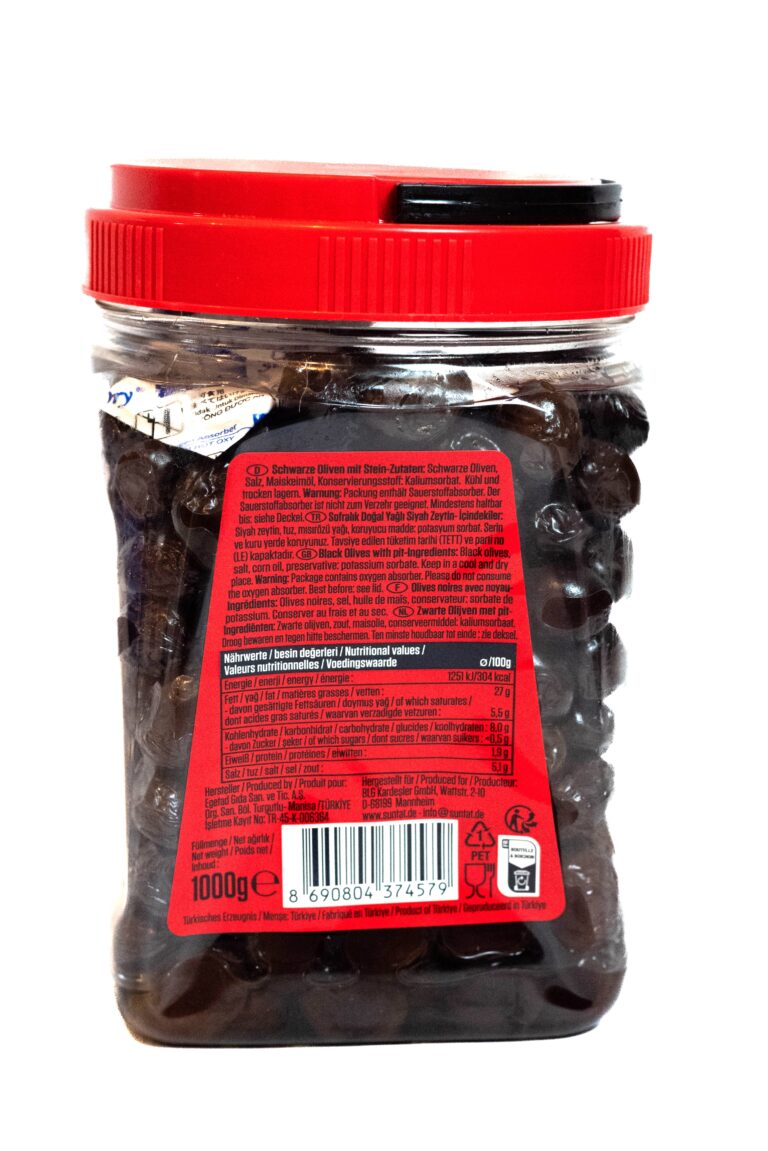 masline negre gemlik in ulei suntat 1kg stanga