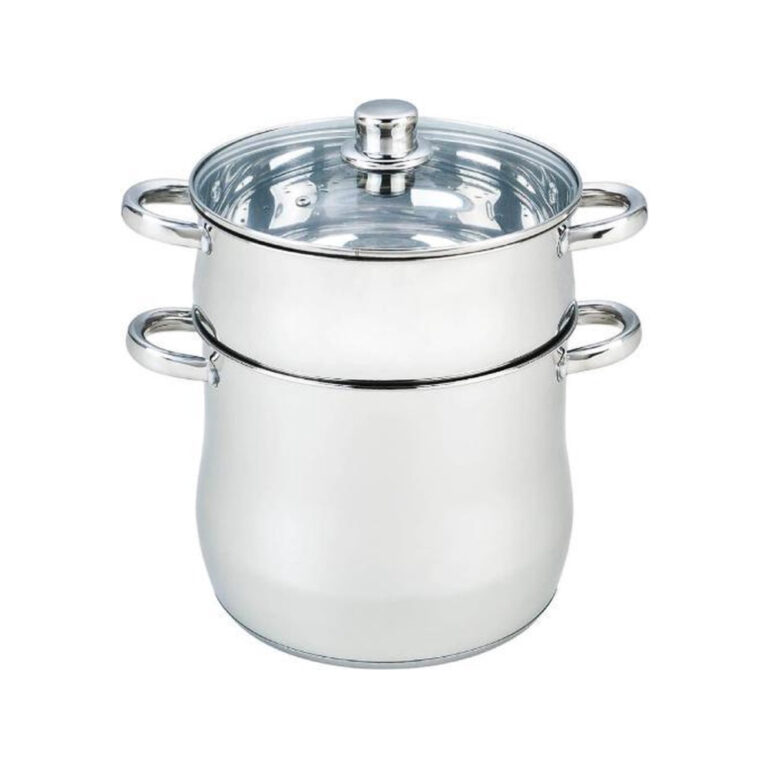 Oală pentru couscous și gătit la aburi 8l