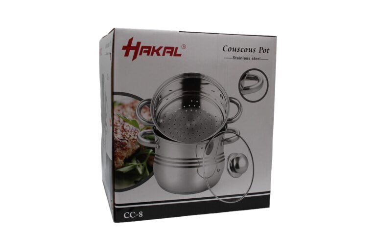 oala pentru coucous si gatit la aburi 8l fata