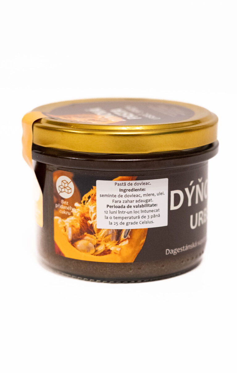 pasta de dovleac fara zahar Urbec 200g 3