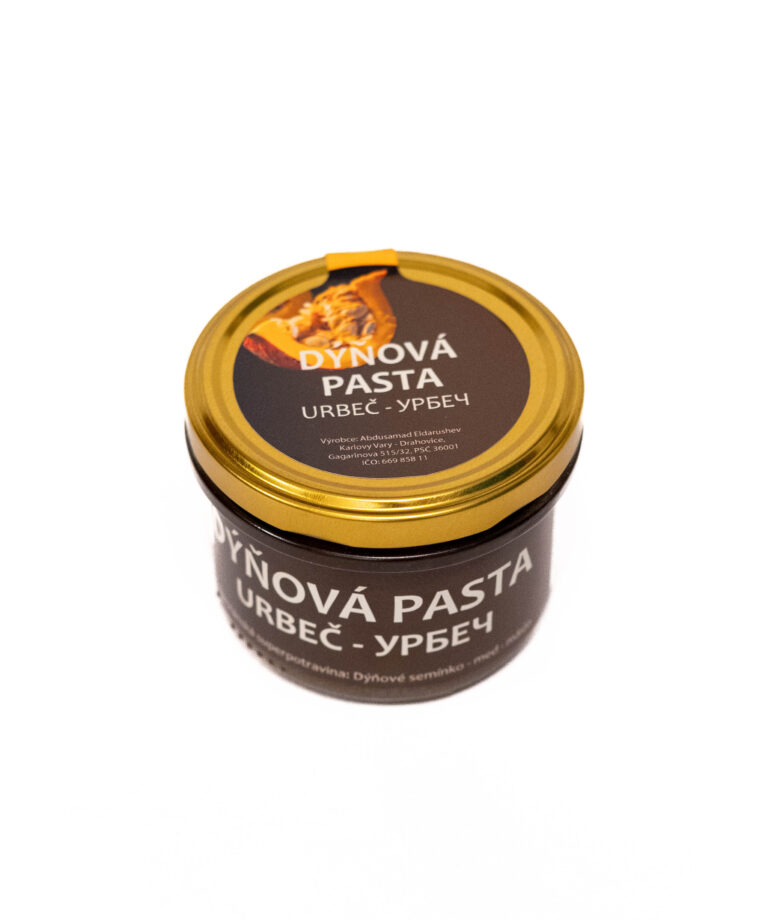 pasta de dovleac fara zahar Urbec 200g