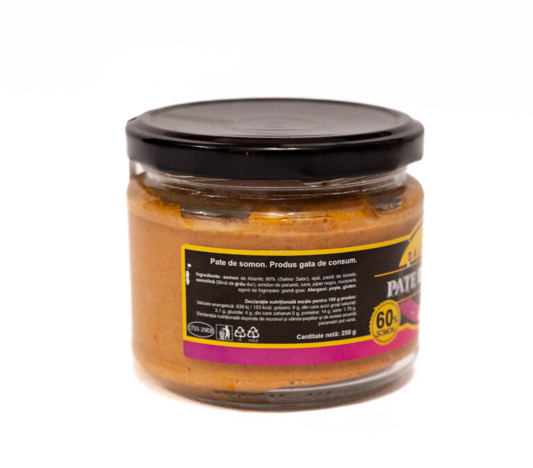 pasta de somon Baltic Club 250g 3