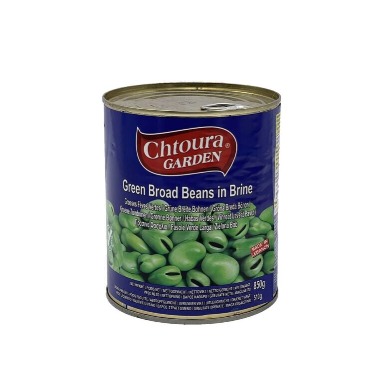 fasole fava mare verde Chtoura Garden 800g