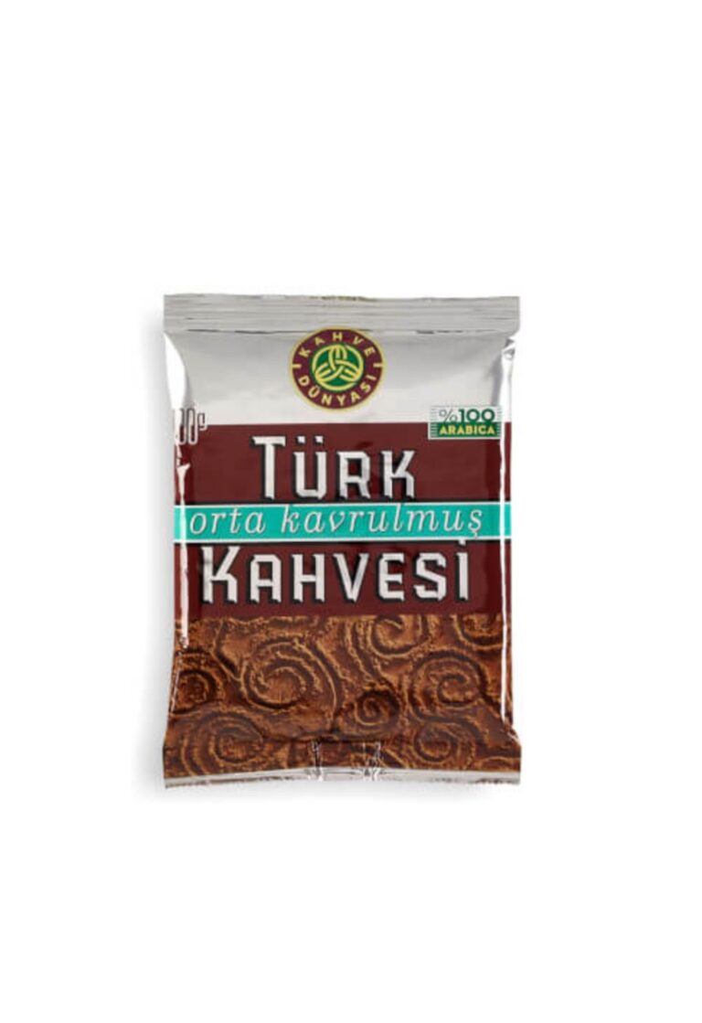 Cafea turcească mediu prăjită Kahve Dünyası 100g
