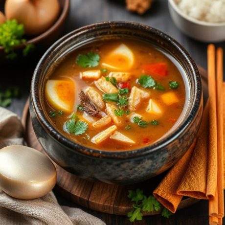 Supa cu condimente orientale