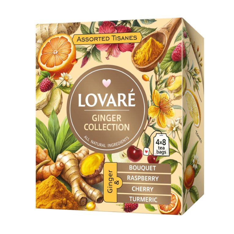 Ceai asortat cu ghimbir, GINGER, Ceai Lovaré