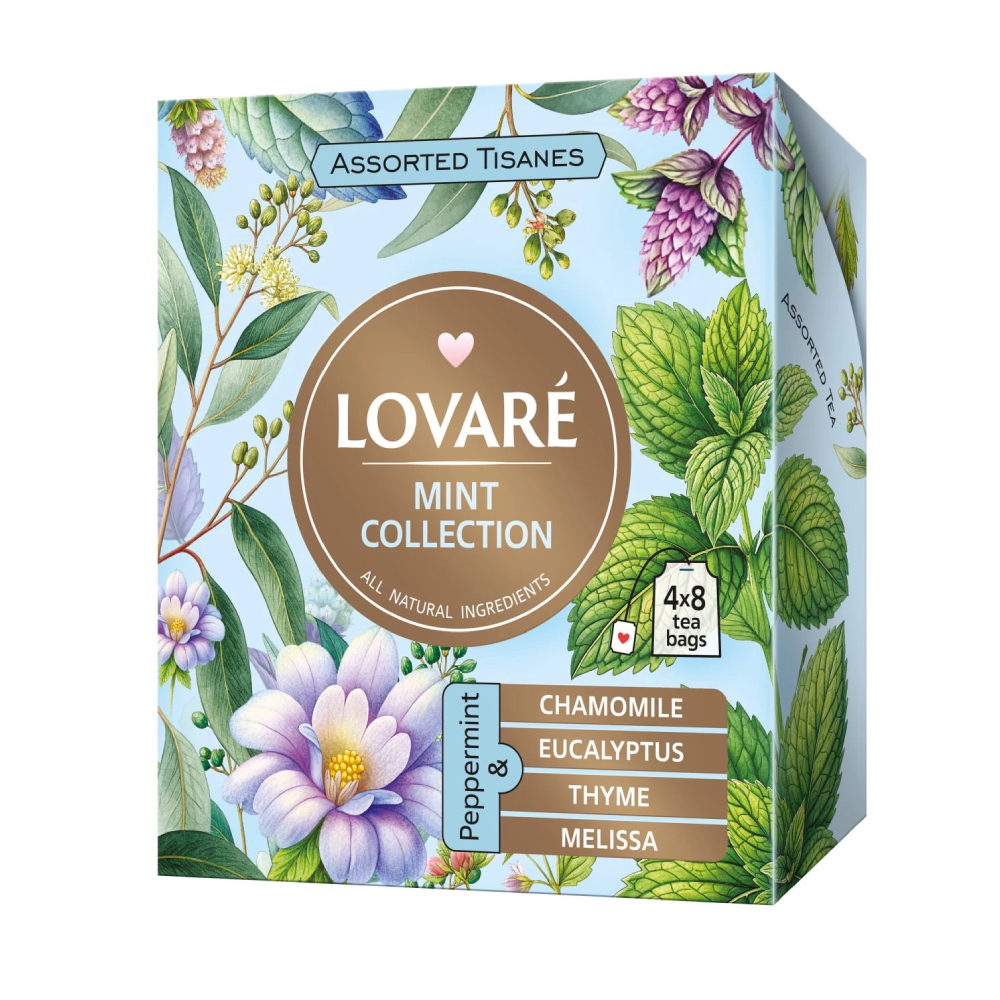 Mint tea – Assorted tea collection, MINT, LOVARE