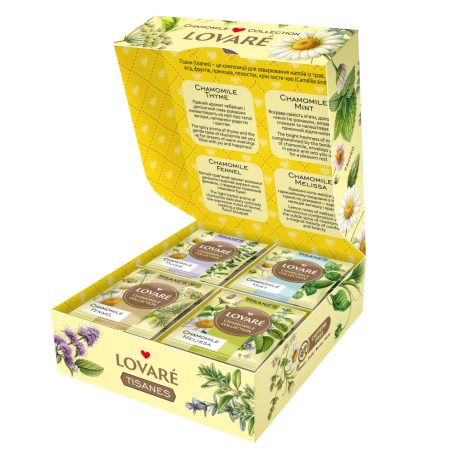 Ceai mușețel – Colecție de ceai asortat LOVARE