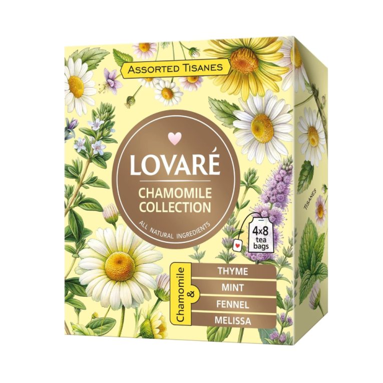 Ceai mușețel– Colecție de ceai asortat LOVARE