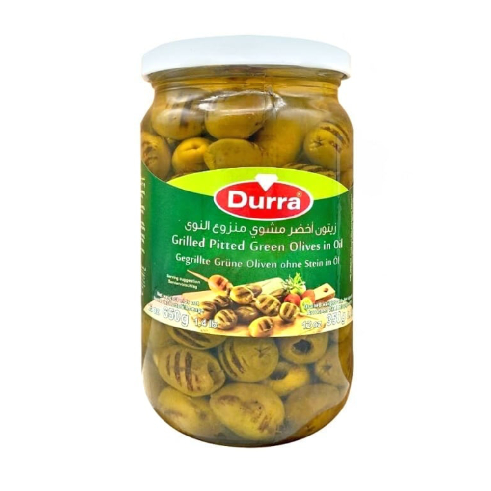 Grilled green olives, pitted – 675 g