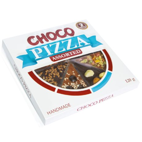 Ciocolată Asortată Choco Pizza, 120g