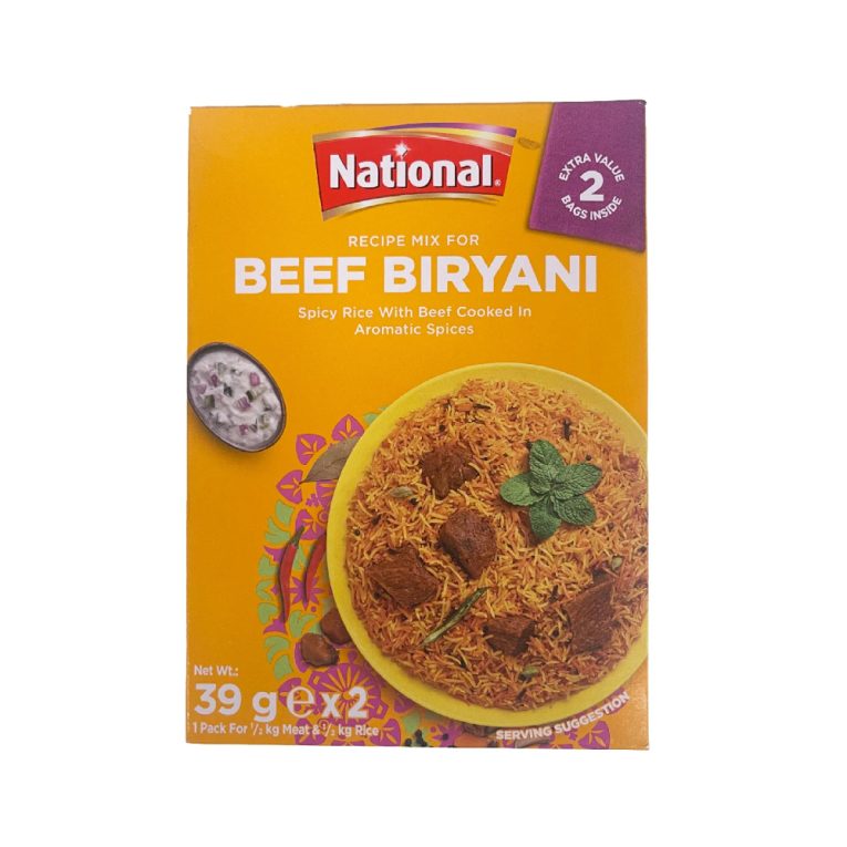 Mix Condimente Beef Biryani, National
