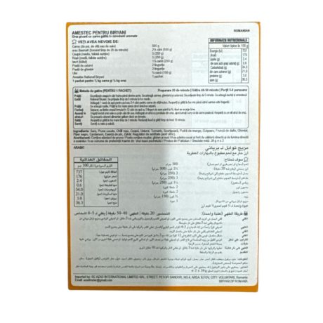 Mix Condimente Biryani National