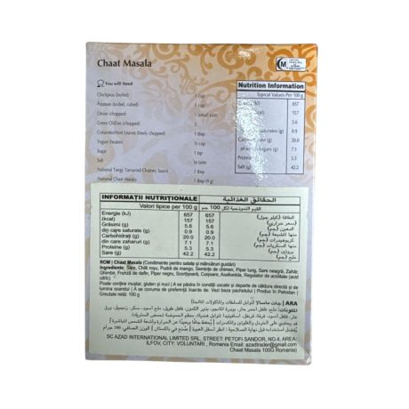 Mix Condimente Chaat Masala National