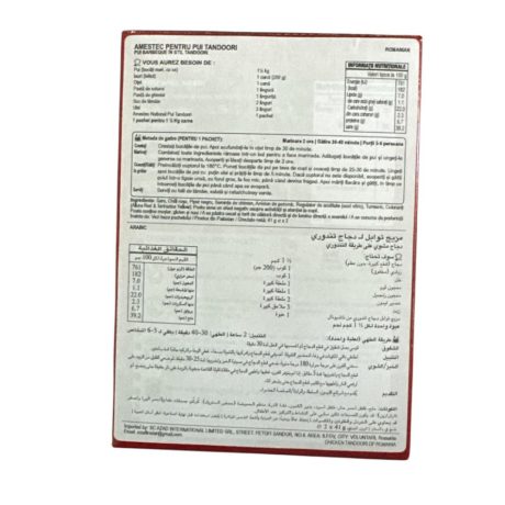 Mix Condimente Chicken Tandoori, National