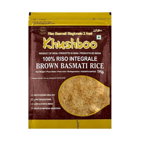 Orez Basmati Brun Integral Khushboo 1kg