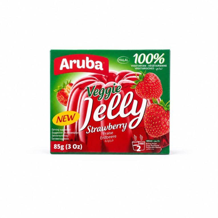 Jeleu Halal cu Aromă de Căpșuni Aruba 85g