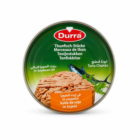 Ton Bucăți în Ulei de Soia Durra 160g