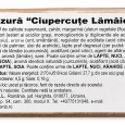 Etichetă Biscuiți Ciupercuțe cu Glazură de Lămâie 300g