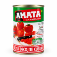 Roșii Decojite Cuburi Amata 400g
