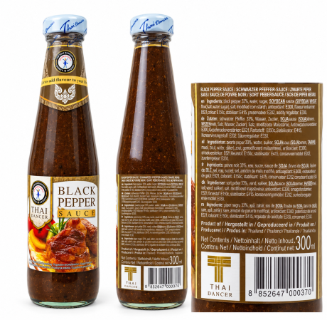 Spate Sos de Piper Negru Thai Dancer 300ml